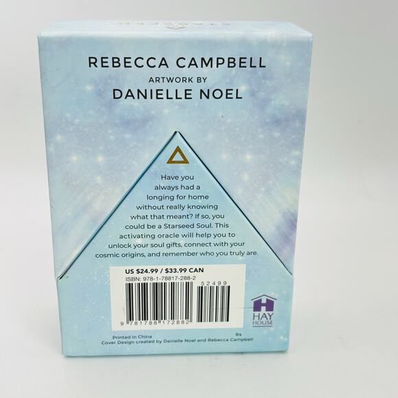 Starseed Oracle : A 53-Card Deck and Guidebook by Rebecca Campbell. Complete! - Picture 3 of 13